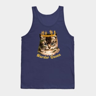 Murder Queen Cat Tank Top